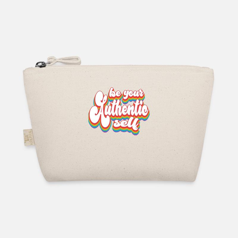 Pride Month LGBTQ - Be Your Authentic Self Organic Pouch