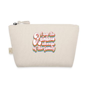 I Am the Rainbow Sheep of the Family - Pride - Organic Pouch - nature - Front