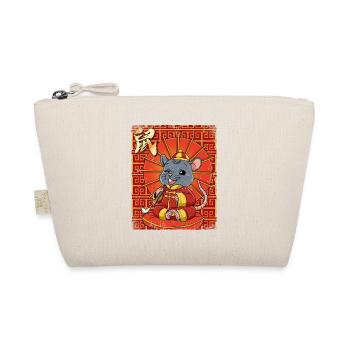 Year of the Rat Lunar New Year Chinese - Organic Pouch - nature - Front