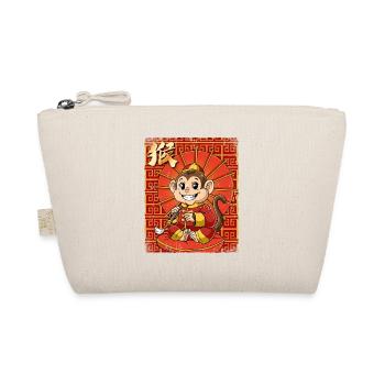 Year of the Monkey Lunar New Year Chinese - Organic Pouch - nature - Front