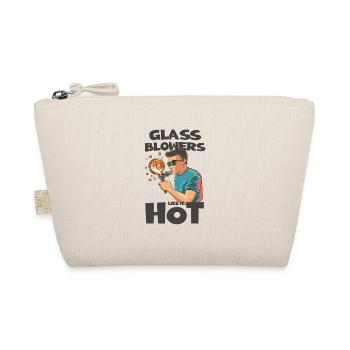 Handblown glass design for a glassblower - Organic Pouch - nature - Front