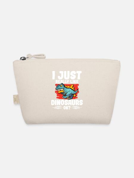 Dinosaurier - Bio-Täschchen - Natur
