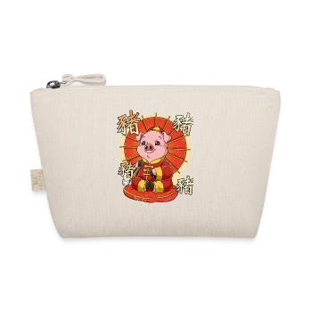 Year of the Pig Lunar New Year Chinese - Organic Pouch - nature - Front