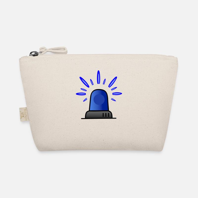 Blue light siren Organic Pouch
