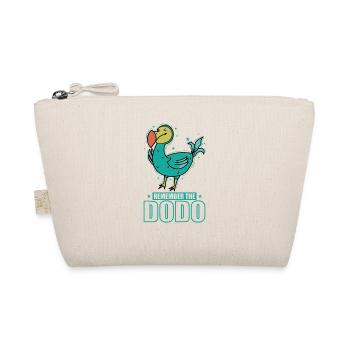 Remenber the Dodo Vogel aus Mauritius - Bio-Täschchen - Natur - Vorne
