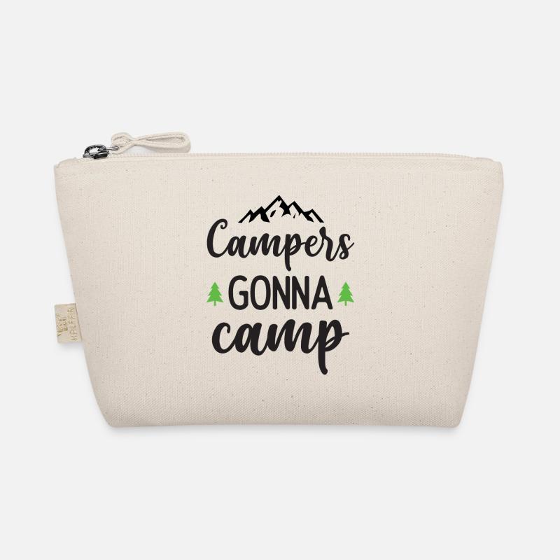 Camper auf dem Weg zum Camp Bio-Täschchen