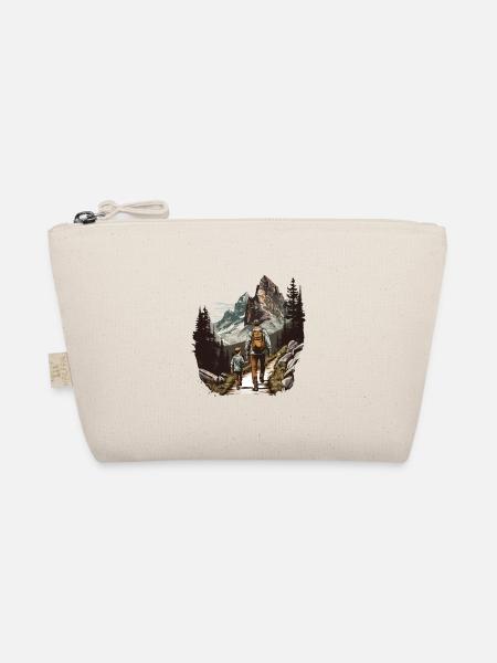 Fête des pères randonnée et camping - Trousse biologique - nature - Devant