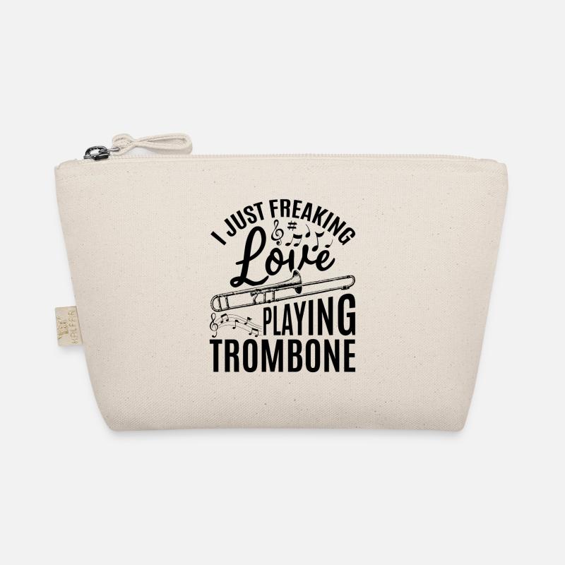 I Just Freaking Love Playing Trombone Trombone Mus Bio-Täschchen