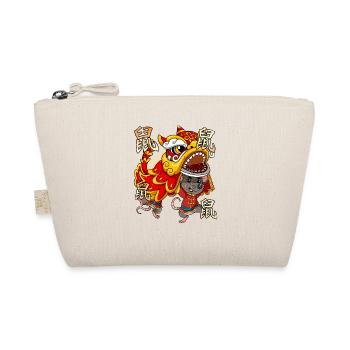 Year of the Rat Lunar New Year Chinese - Organic Pouch - nature - Front
