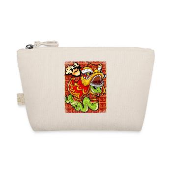 Year of the Serpent Lunar New Year Chinese - Organic Pouch - nature - Front
