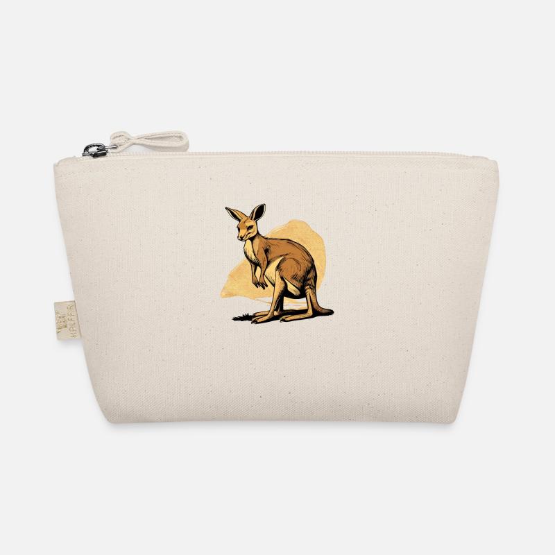 Style de bande dessinée kangourou Trousse biologique