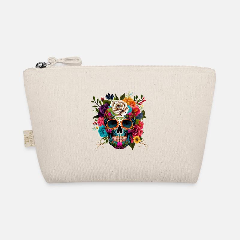 Fleurs de crâne colorées Trousse biologique