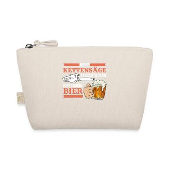 Meine Kettensäge Braucht Benzin Ich Brauche Bier - Bio-Täschchen - Natur - Vorne