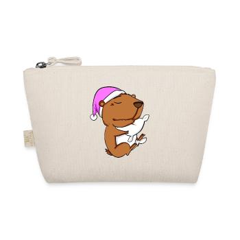 Capybara Wasserschwein - Organic Pouch - nature - Front