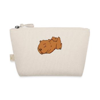Famille - Capybara avec bébé Capybara - Trousse biologique - nature - Devant