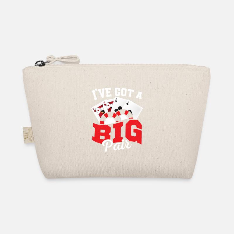 I've Got A Big Pair Poker Player Gambling Organic Pouch
