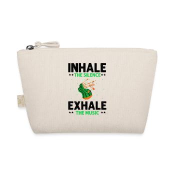 Bagpipes for bagpipe instructors and bagpipers - Organic Pouch - nature - Front