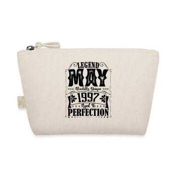 May 1997. Birthday May 1997. Gift May 1997. - Organic Pouch - nature - Front