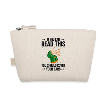 Bagpipes for bagpipe instructors and bagpipers - Organic Pouch - nature - Front