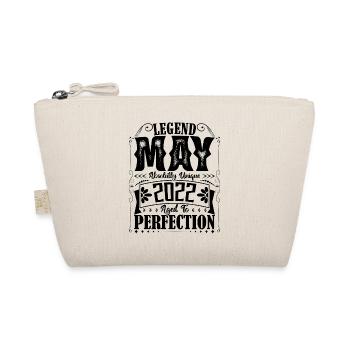 May 2022. Birthday May 2022. Gift May 2022. - Organic Pouch - nature - Front