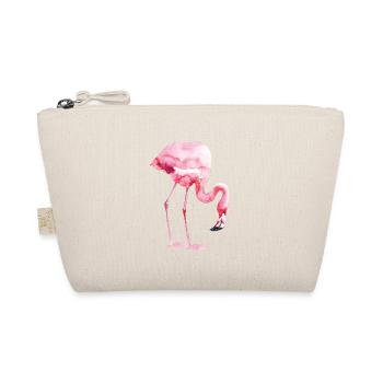 Flamingo - Organic Pouch - nature - Front