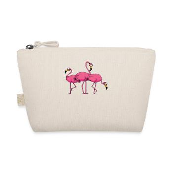 Flamingo - Organic Pouch - nature - Front