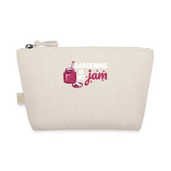 Gardening Is My Jam Jar Funny Gardener Plants - Organic Pouch - nature - Front