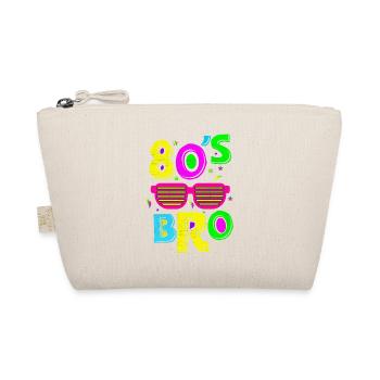 Années 80 80s Bro Vintage Rétro Fan des Années 80 - Trousse biologique - nature - Devant