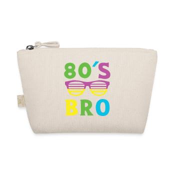 Costume 80s Bro Vintage Retro1980 - Organic Pouch - nature - Front