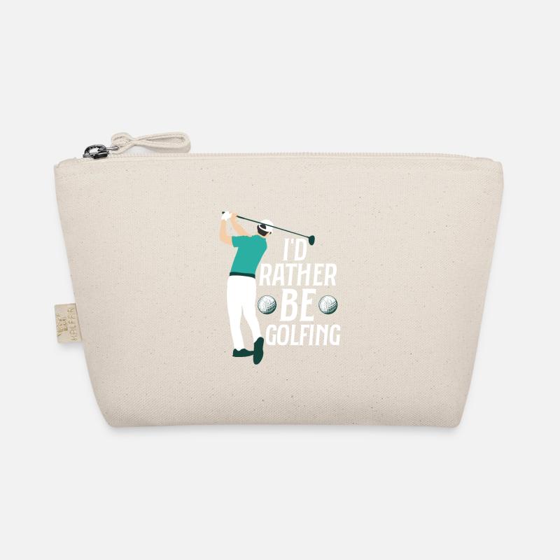 I'd Rather Be Golfing Par Tee Golfing Bio-Täschchen