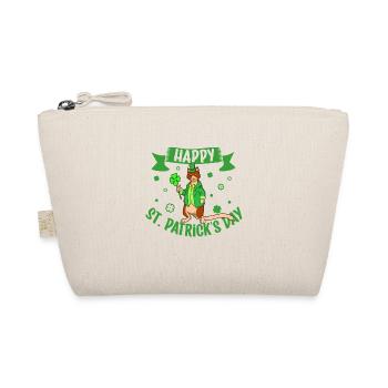 St Patrick's Kangaroo - Happy St Patrick's Day - Organic Pouch - nature - Front