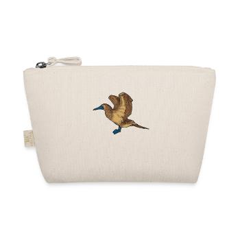 Drawing of a blue-footed booby - Organic Pouch - nature - Front
