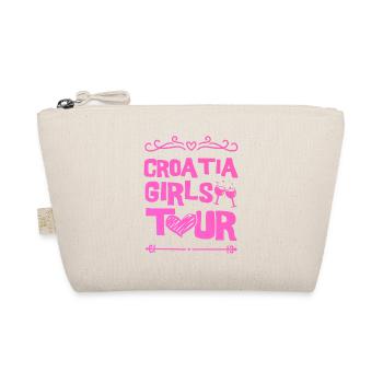 Croatia Party Team - Organic Pouch - nature - Front