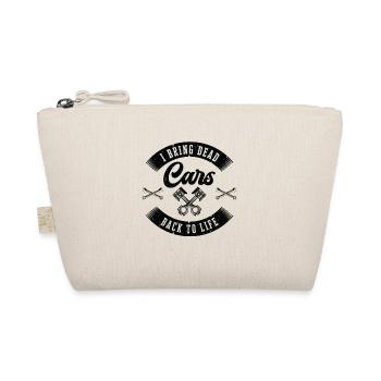 Car Mechanic Auto Engine Repair - Organic Pouch - nature - Front