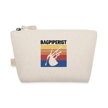 Bagpipes for bagpipe instructors and bagpipers - Organic Pouch - nature - Front