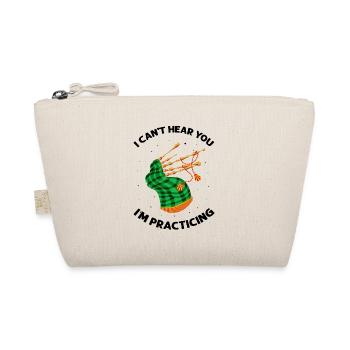 Bagpipes for pipers and Scots - Organic Pouch - nature - Front