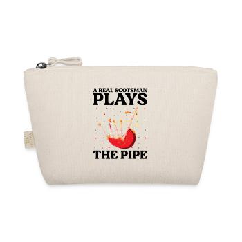 Bagpipes for bagpipe instructors and bagpipers - Organic Pouch - nature - Front