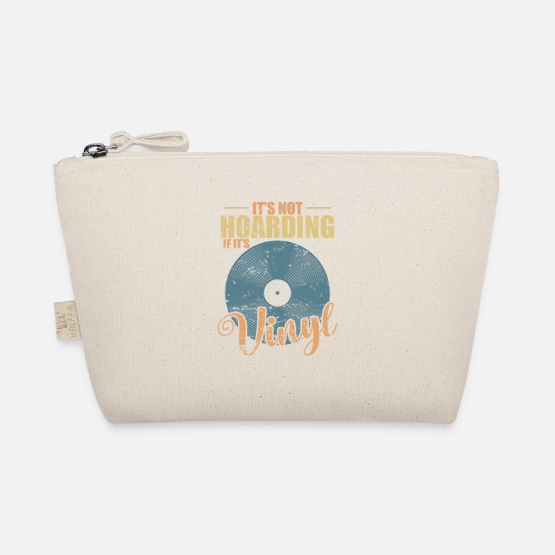 It's not Hoarding if it's Vinyl Schallplatte - Bio-Täschchen - Natur