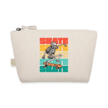 Skateboard Cool Skateboarder Skeleton Coloré - Trousse biologique - nature - Devant