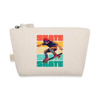 Skateboard Cool Skater Boy Colorful - Trousse biologique - nature - Devant