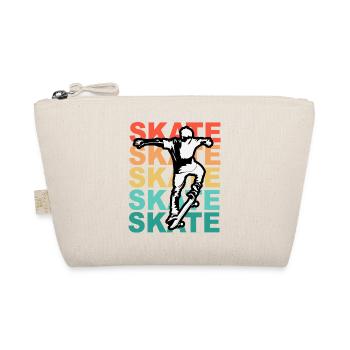 Skateboard Cool Skater Boy Colorful - Trousse biologique - nature - Devant