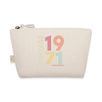 Né en 1971 Anniversaire Retro - Trousse biologique - nature - Devant