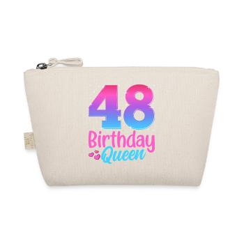 Anniversaire Queen 48 Geburtstag - Trousse biologique - nature - Devant