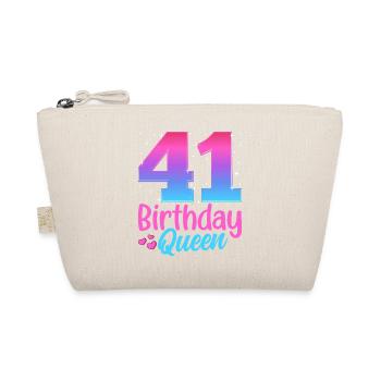 Anniversaire Queen 41 Geburtstag - Trousse biologique - nature - Devant