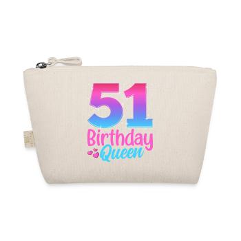 Anniversaire Queen 51 Geburtstag - Trousse biologique - nature - Devant