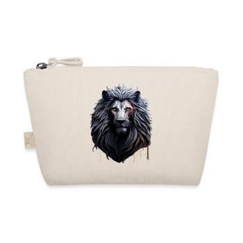 WILDES LÖWENDESIGN - Bio-Täschchen - Natur - Vorne