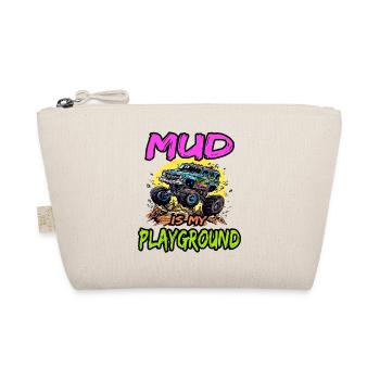 Mud Is My Playground für Offroad Fans - Bio-Täschchen - Natur - Vorne