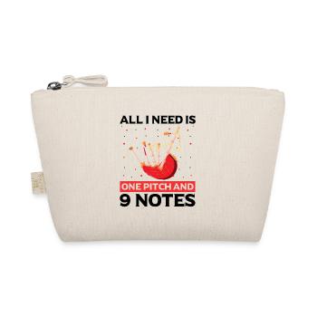 Bagpipes for bagpipers and Scots - Organic Pouch - nature - Front