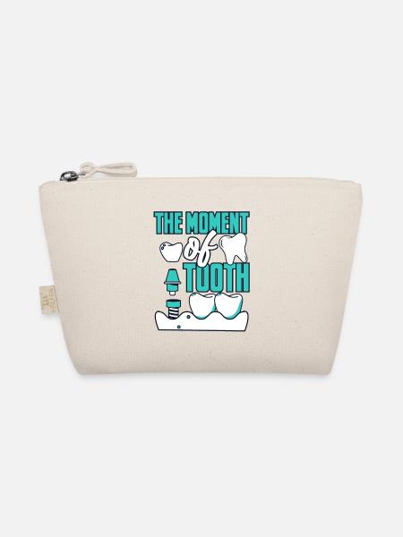 The Moment Of Tooth Dental Laboratory Dental Laboratory - Organic Pouch - nature - Front