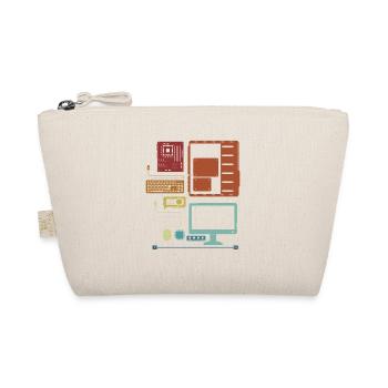 Retro Hardware Admin IT Operations Computer Scientist - Organic Pouch - nature - Front